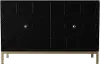 HZ1221805 Gramdlynn Black Two-Door Accent Cabinet