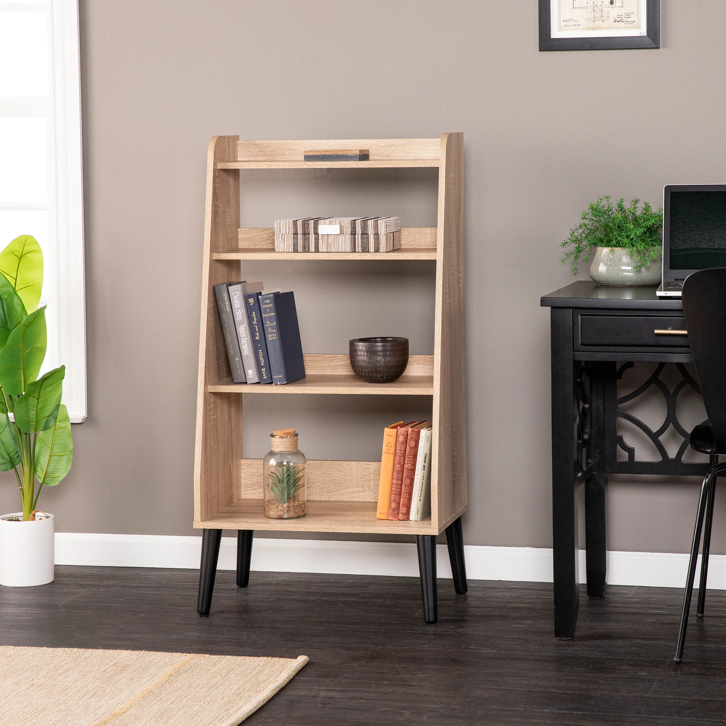 HZ1223438 Berritza Small Natural Bookshelf-2
