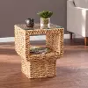 OC1157706 Pallston Water Hyacinth Square Accent Table
