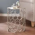 OC1504 Clarissa Silver Metal Accent Table