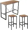 OD10830 Venallo 3 Piece Indoor/Outdoor Bar Table Set