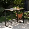 OD1083029 Venallo Indoor/Outdoor Light Brown Pub Table