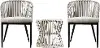 OD10861 Melilani Wicker Outdoor Seating Set, 3 Piece Set