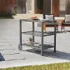 OD4388 Bajarno Outdoor Bar Cart