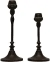 CF3648 Medium 8.5 Inch Acorn Taper Candle Holder