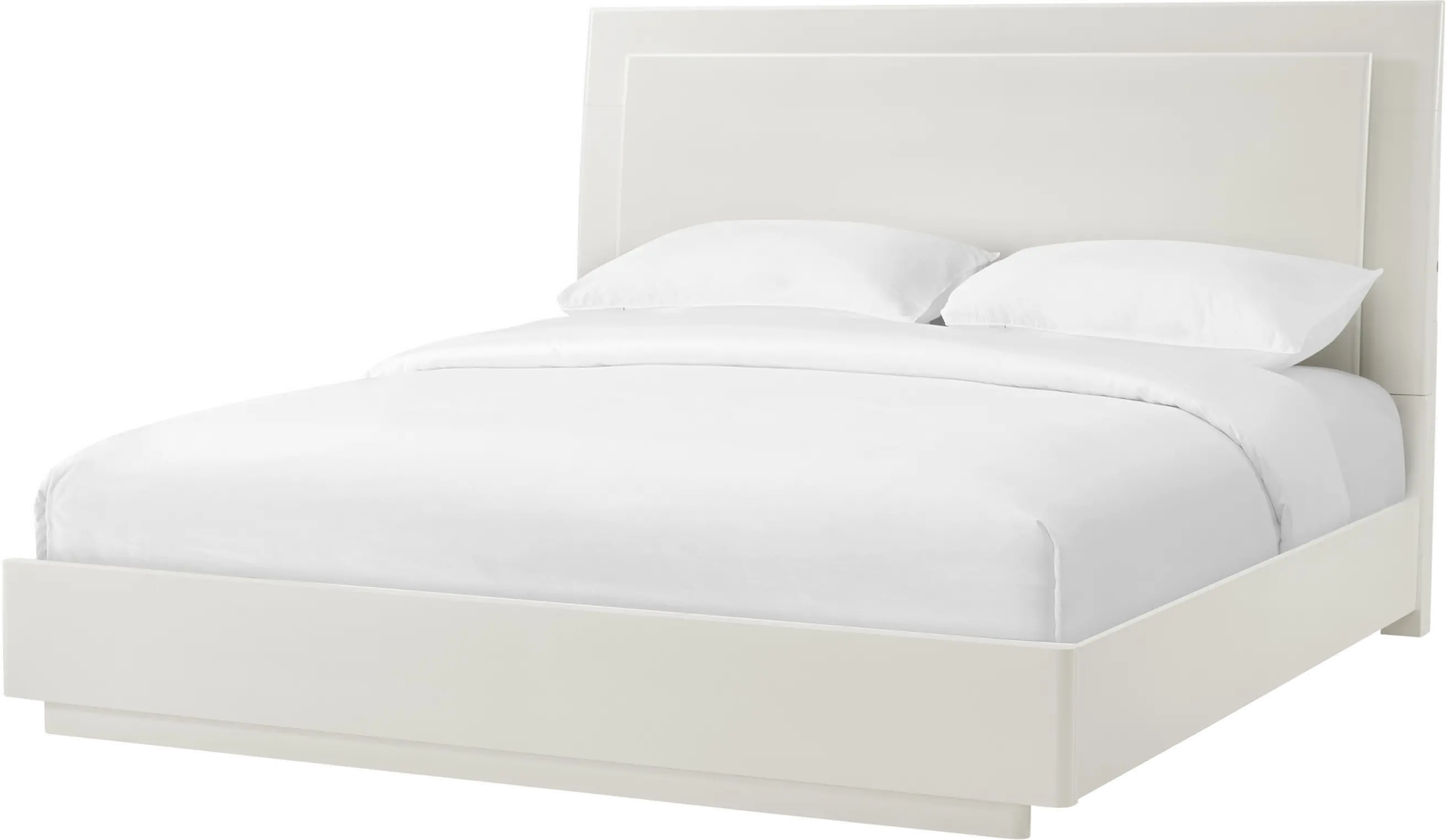 Miami White Queen Bed-10