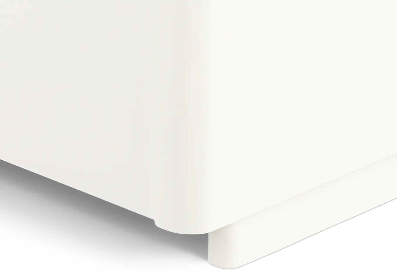 Miami White Queen Bed-2