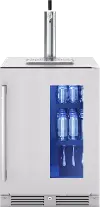 PRKB24C01AG Zephyr Presrvâ„¢ Indoor Kegerator & Beverage Cooler - Stainless Steel