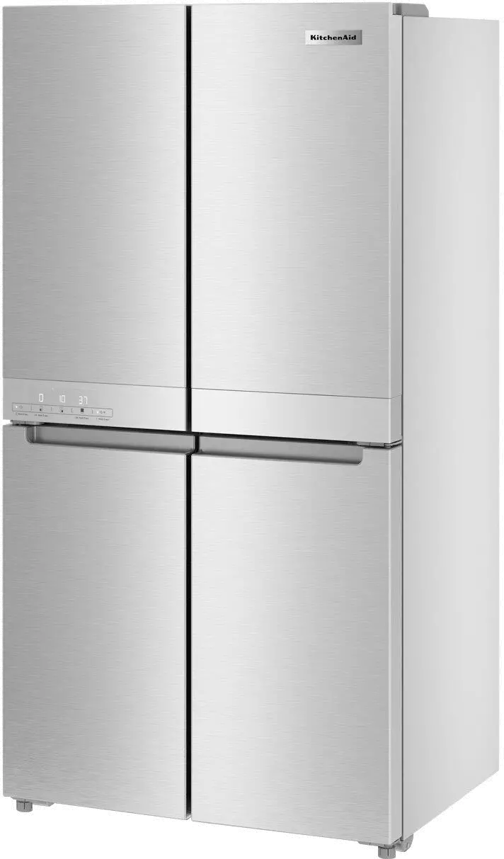 KRQC506MPS Ktichenaid 19.4 Cu Ft 4-Door Flex Refrigerator - Counter Depth Stainless Steel-10