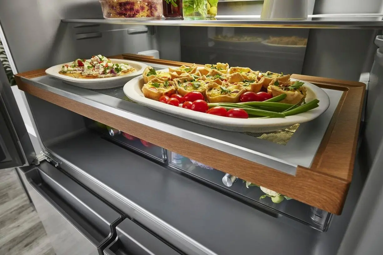 KRQC506MPS Ktichenaid 19.4 Cu Ft 4-Door Flex Refrigerator - Counter Depth Stainless Steel-6