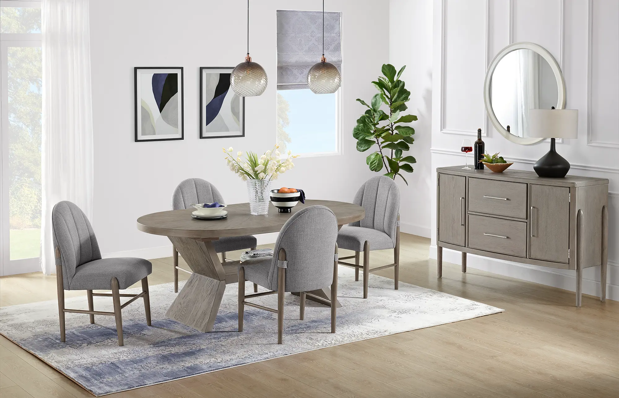 Elliston Weathered Gray Sideboard-3