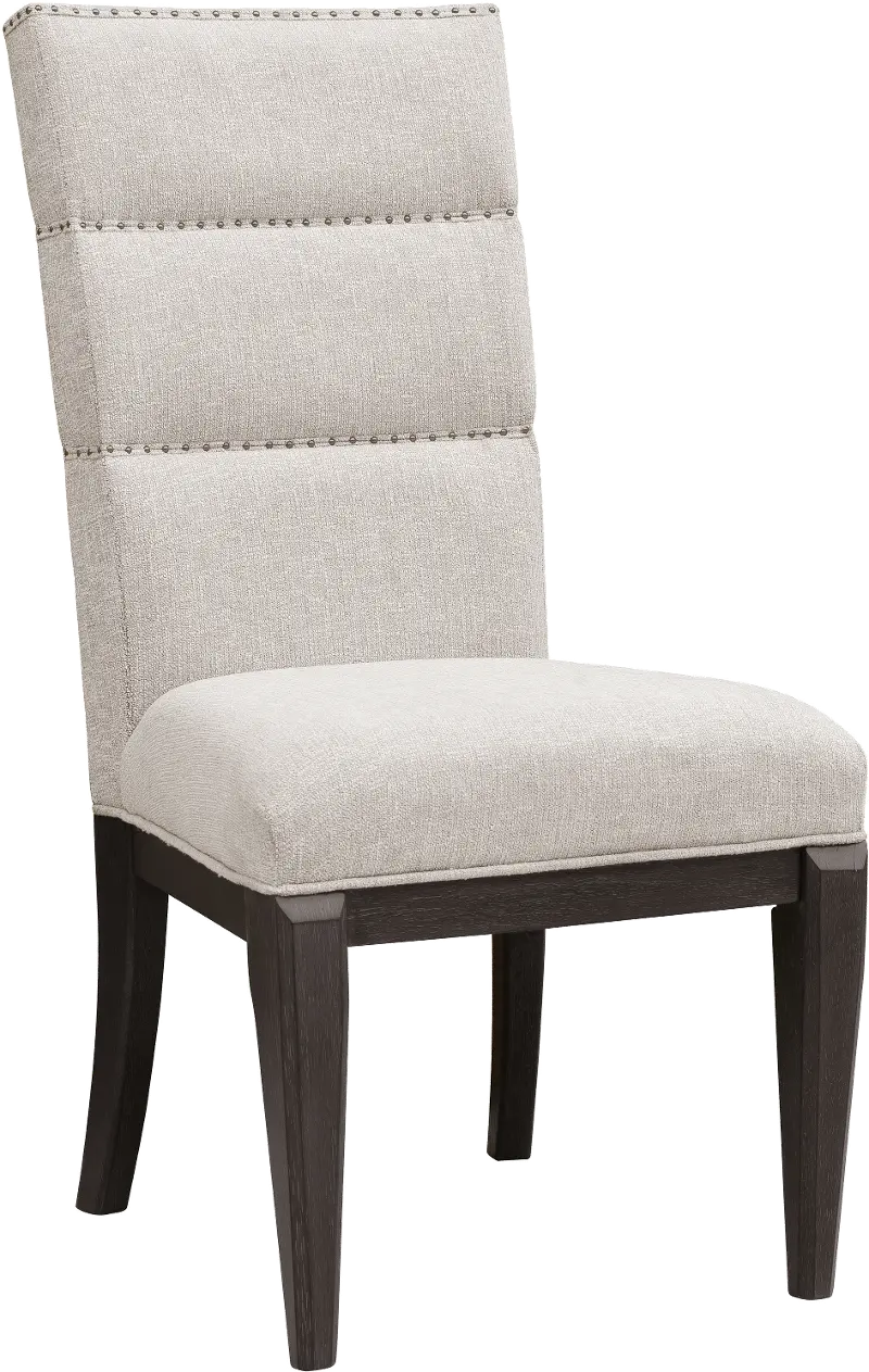 West End Loft Black Upholstered Side Chair
