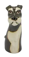 Gray Dog Planter