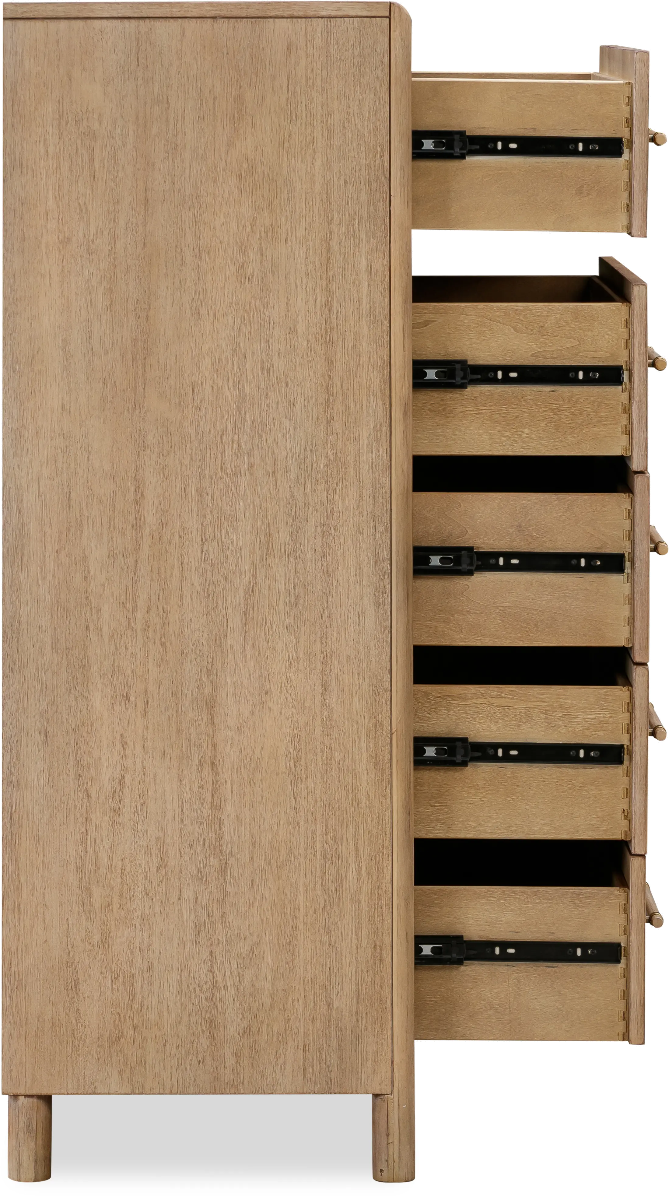 Dorsey Light Brown Chest of Drawers-4