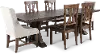 Villa Tobacco Brown 7 Piece Dining Set