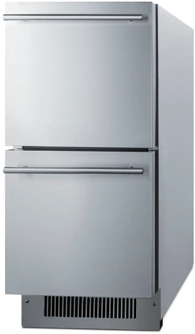 Summit 15 Wide 2-Drawer Refrigerator-1