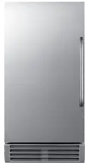 Summit Built-In Outdoor 50 lb. Clear Icemaker - Stainless Steel