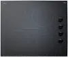Summit 24  Wide 230V 4-Burner Electric Cooktop - Black