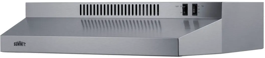 Summit 24 Under Cabinet Convertible Range Hood - Stainless Steel-1