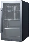 Summit Shallow Depth Indoor/Outdoor Beverage Cooler