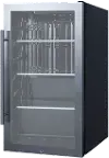Summit Shallow Depth Indoor/Outdoor Beverage Cooler, ADA Compliant