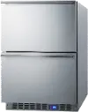 Summit 24  Wide 2-Drawer All-Refrigerator