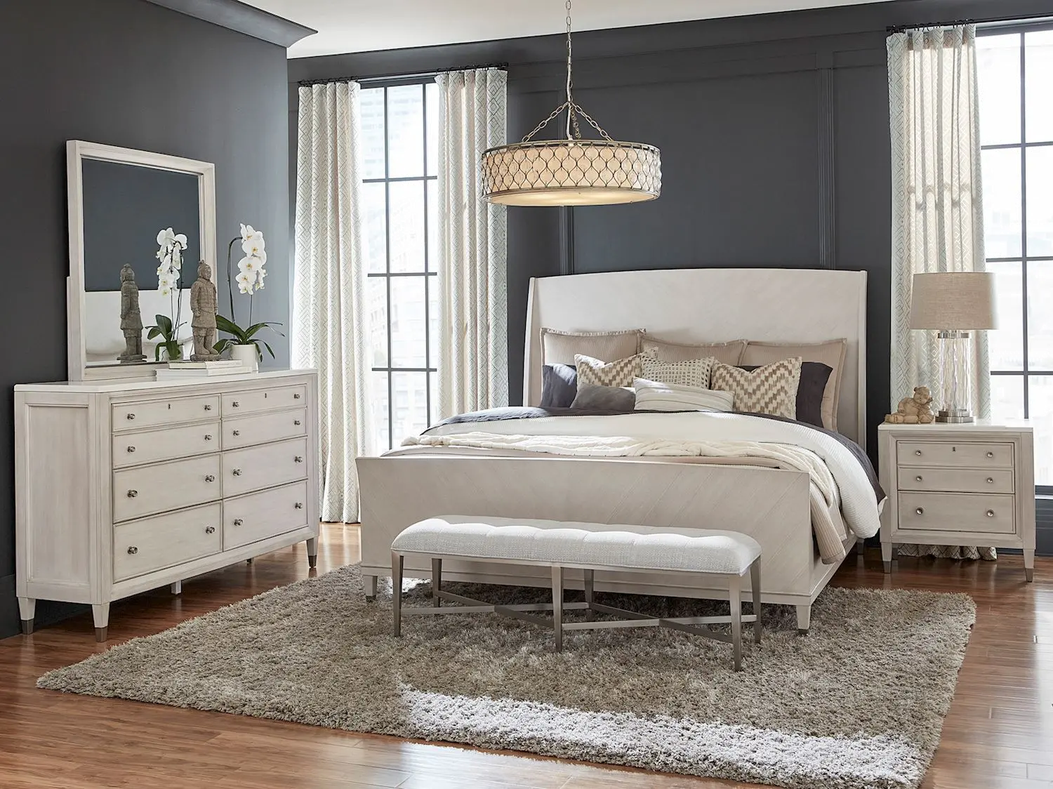 Ashby Place Gray Chest of Drawers-3