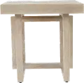 Jalisco White-Washed End Table