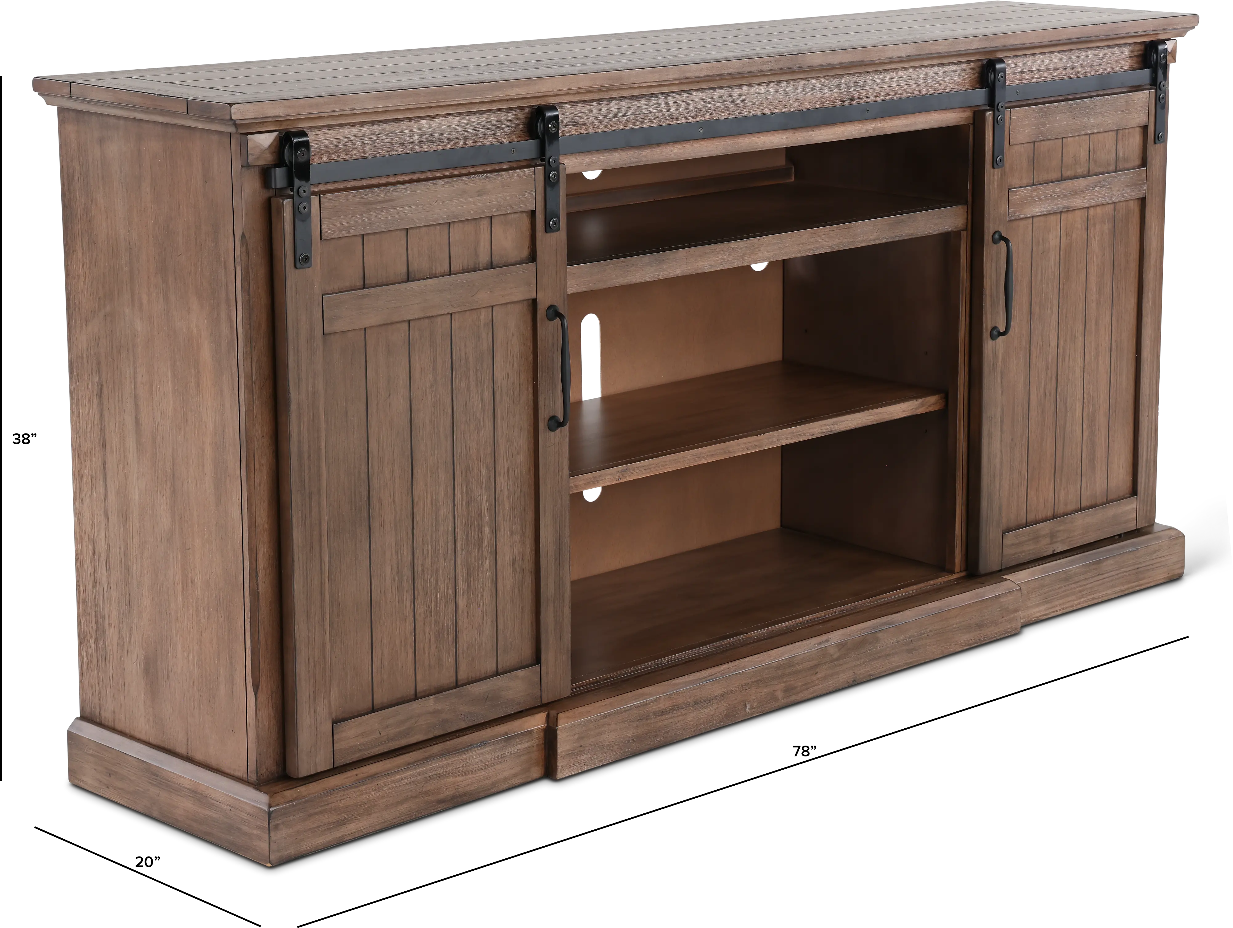 Buck Brown 78 TV Stand-3