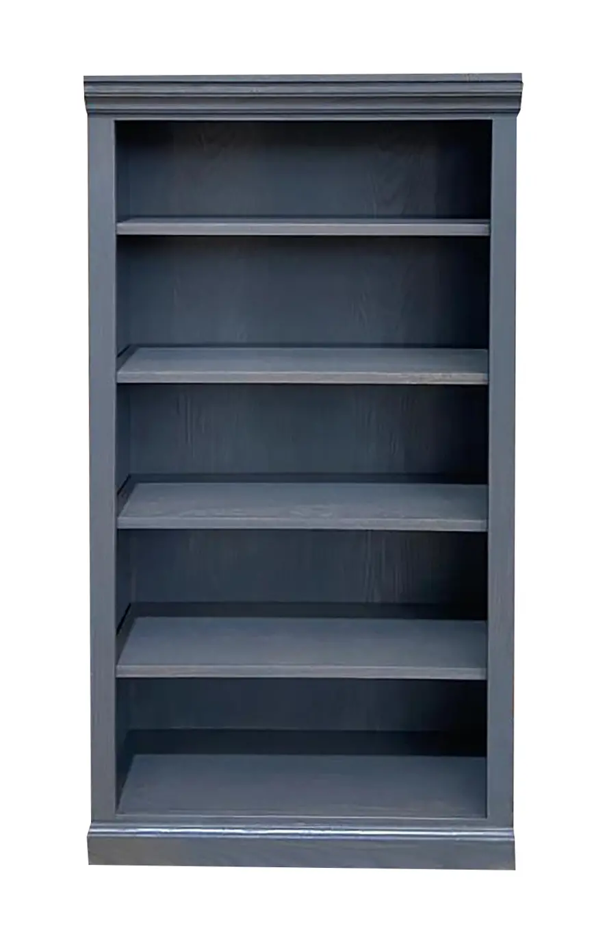 Jackson Gray Wash 60 Bookcase-1