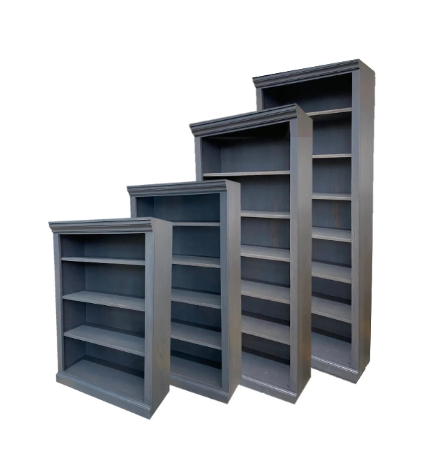Jackson Gray Wash 60 Bookcase-3