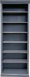 Jackson Gray Wash 84  Bookcase