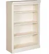 Jackson White Wash 48  Bookcase