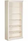Jackson White Wash 72  Bookcase
