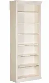 Jackson White 84  Bookcase