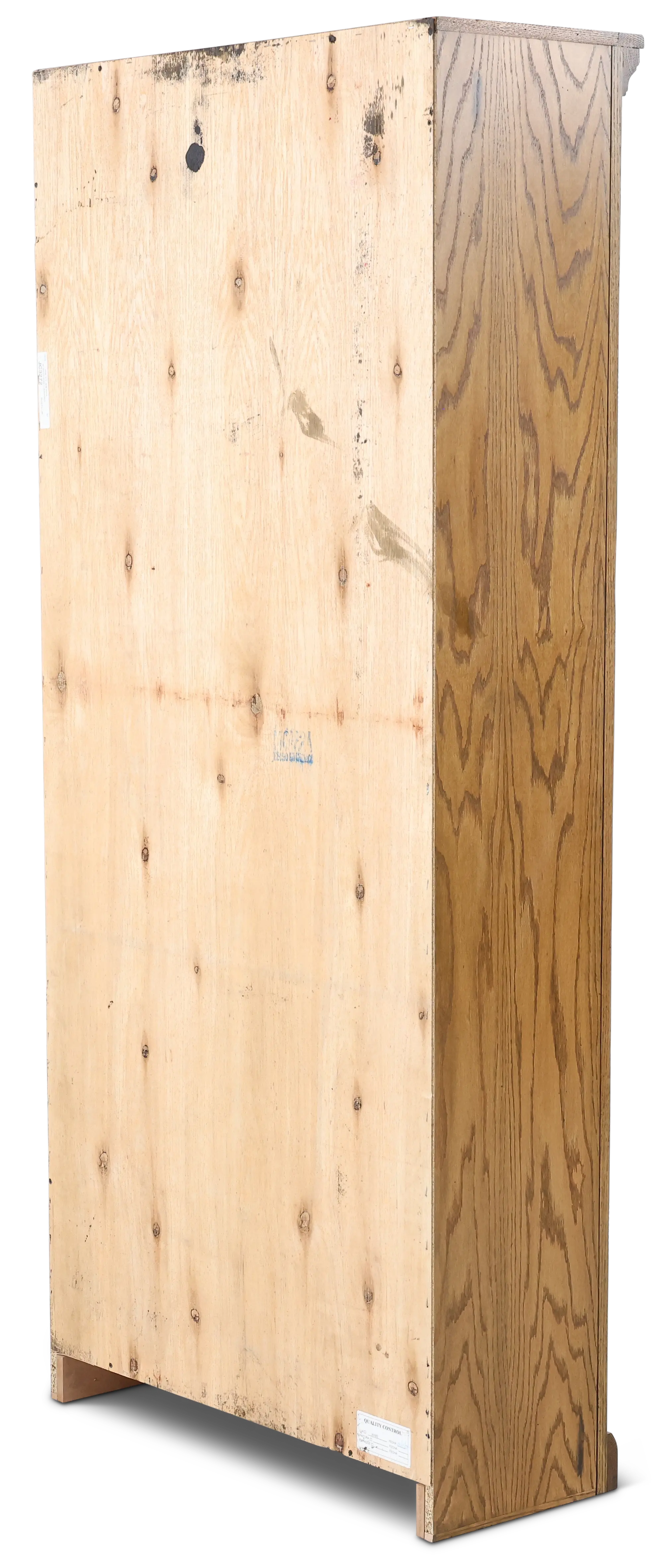 Jackson Rustic Oak 72 Inch Bookcase-7