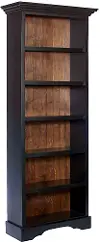 Eton 90  Black Oak Bookcase