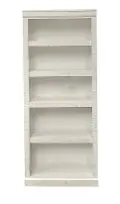 Delta 72 White Bookcase