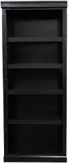 Delta 72  Black Bookcase