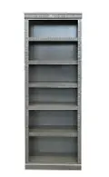 Delta 84 Gray Bookcase