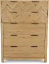 Geneva Oak Chest of Drawers