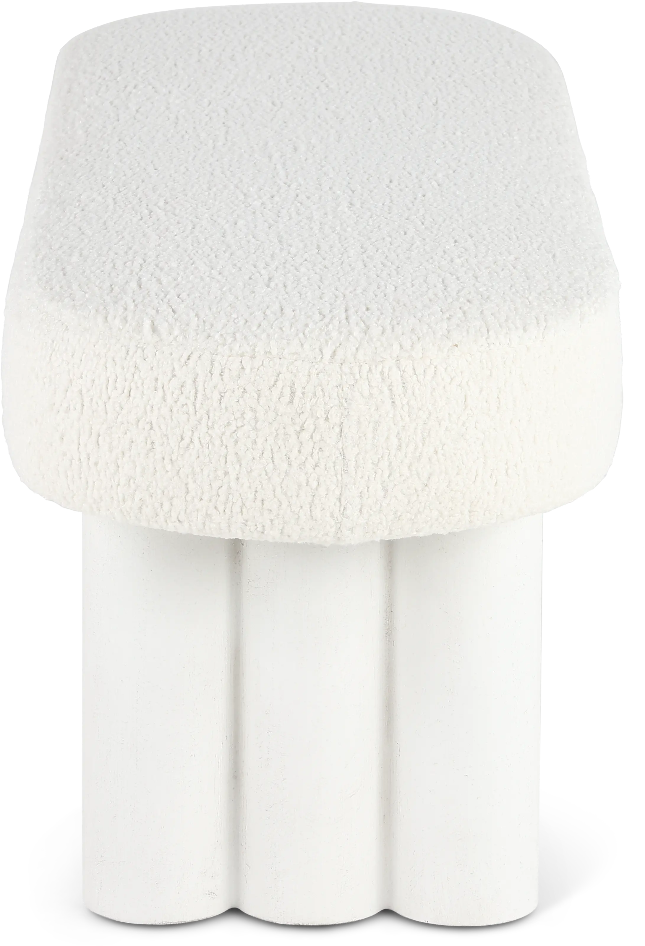 Geneva White Bed Bench-6