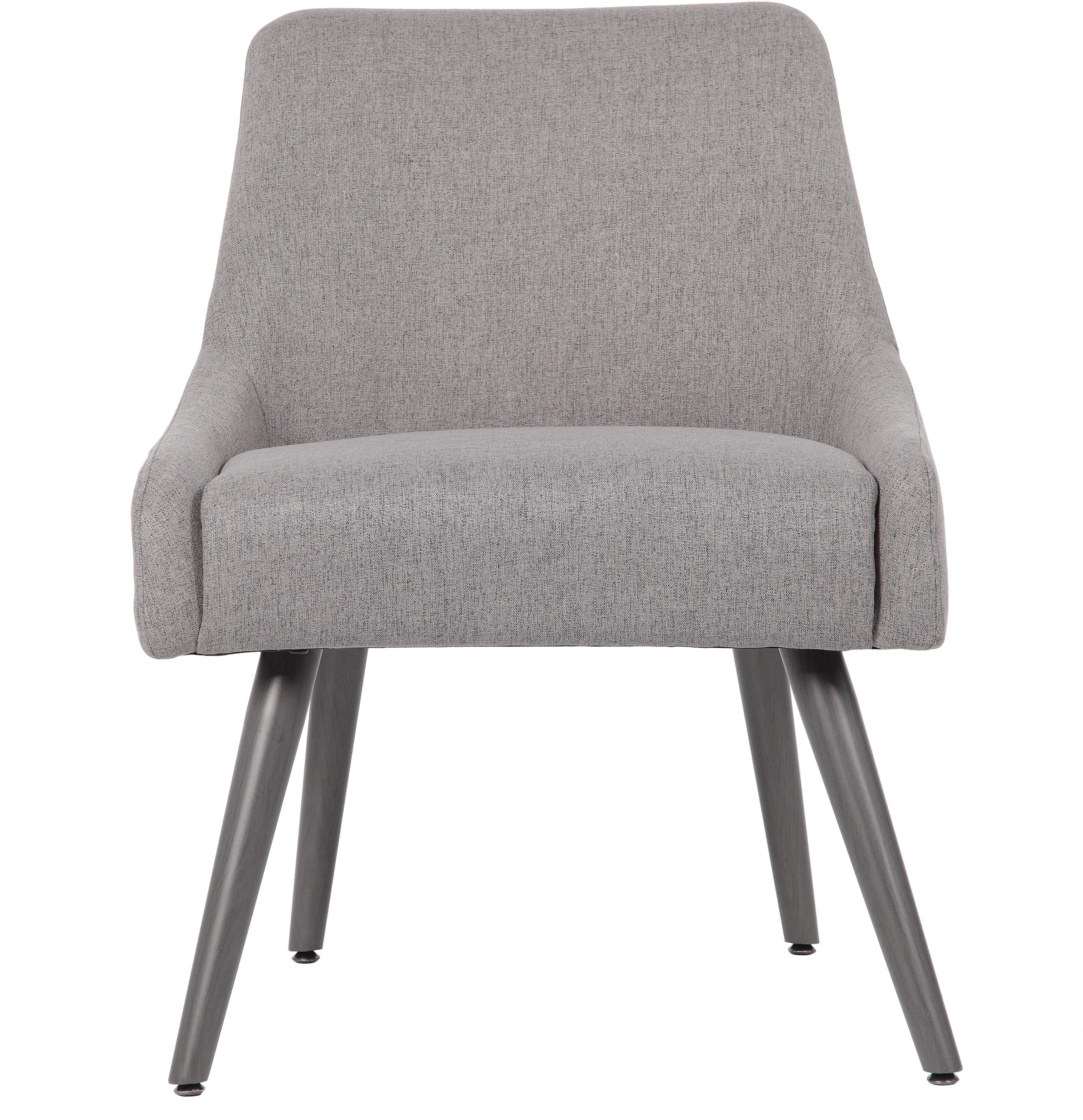 Boyle Gray Upholstered Guest Accent Chair-1