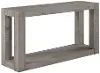 Pinedale Gray Sofa Table