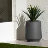 15010 Dalya Dark Gray 19 Outdoor Planter