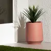 15013 Dalya Burnt Orange 19 Outdoor Planter
