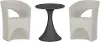 15242 Dalya 3-Piece Gray Outdoor Bistro Set