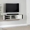 15527 Munich White Pine 68  Hanging TV Stand - South Shore