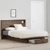 15697 Musano Walnut Full-Queen Bed and Headboard