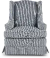 Natasha Chambray Swivel Glider
